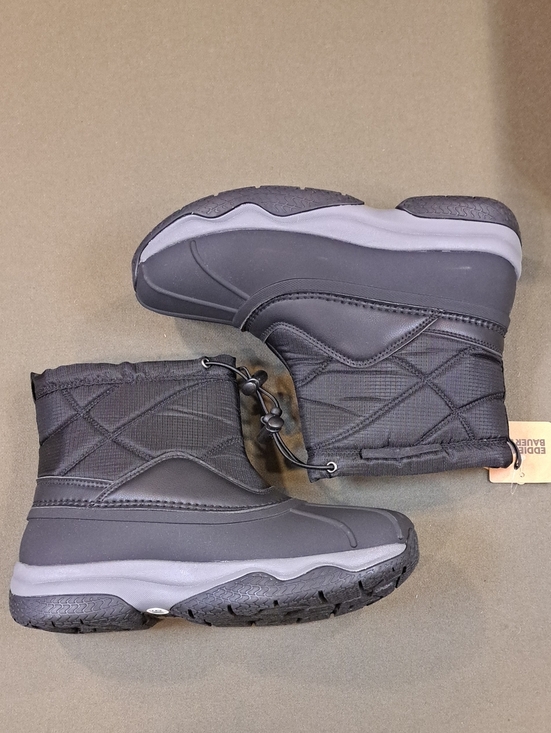 Eddie Bauer Anthracite Modern Duck Pull Boot - Color: Black - Size: Men 9 main image 10